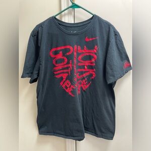 Mens Nike Ohio State OSU Buckeyes Gotta Be The Shoe Black T-Shirt XL